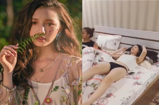 น้องสาวที่สวยงามพร้อมกับสาวเต็มและสาวหวาน