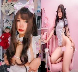Huyen Tran แสดงให้เห็นถึงเต้านมเต็มรูปแบบและเย้ายวน