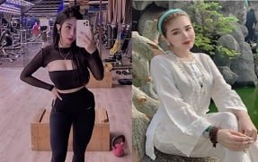 Minh Thu ในชุดเซ็กซี่ที่เปราะบาง
