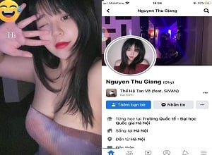 Nguyen Thu Giang แสดงช่วงเวลาที่ร้อนแรงกับแฟนของเธอ