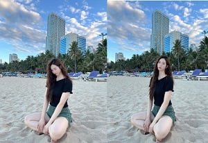 ในโมเต็ล Diep Xoan ล่อลวงแฟนของเธอ